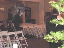 Preparing the photo shoot